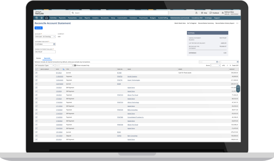 Bank Reconciliation